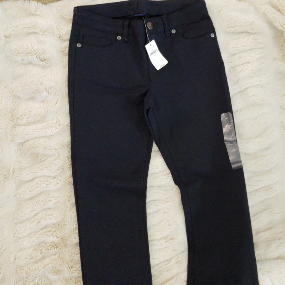 Gap girls uniform ponte jean pants size 8